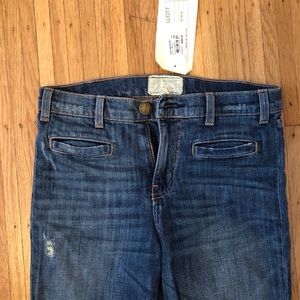 Current Elliot Mid-rise Flare Jeans Size 24 New!